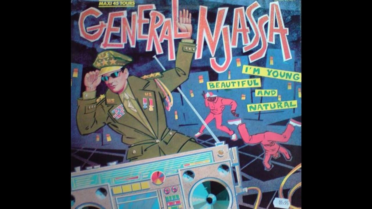 General Njassa - I'm young beautiful and natural (MAXI 12") (1983) - General Njassa