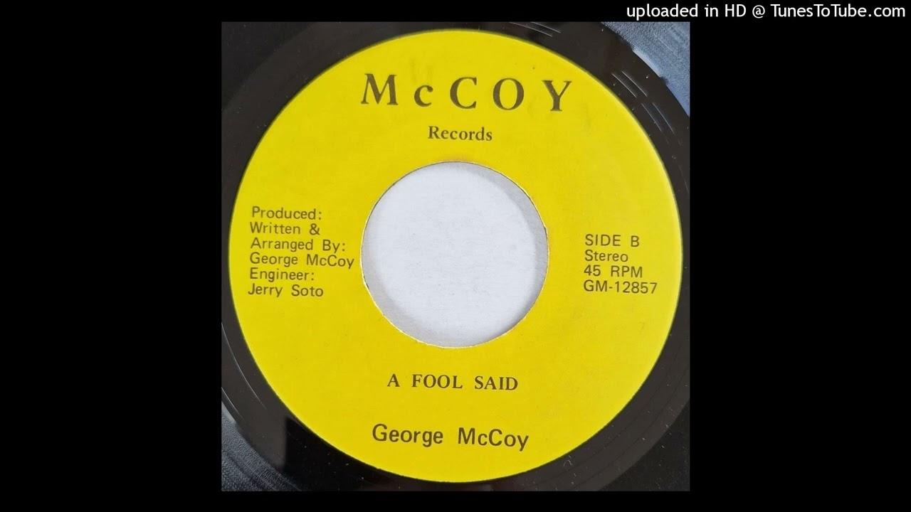  - George McCoy 