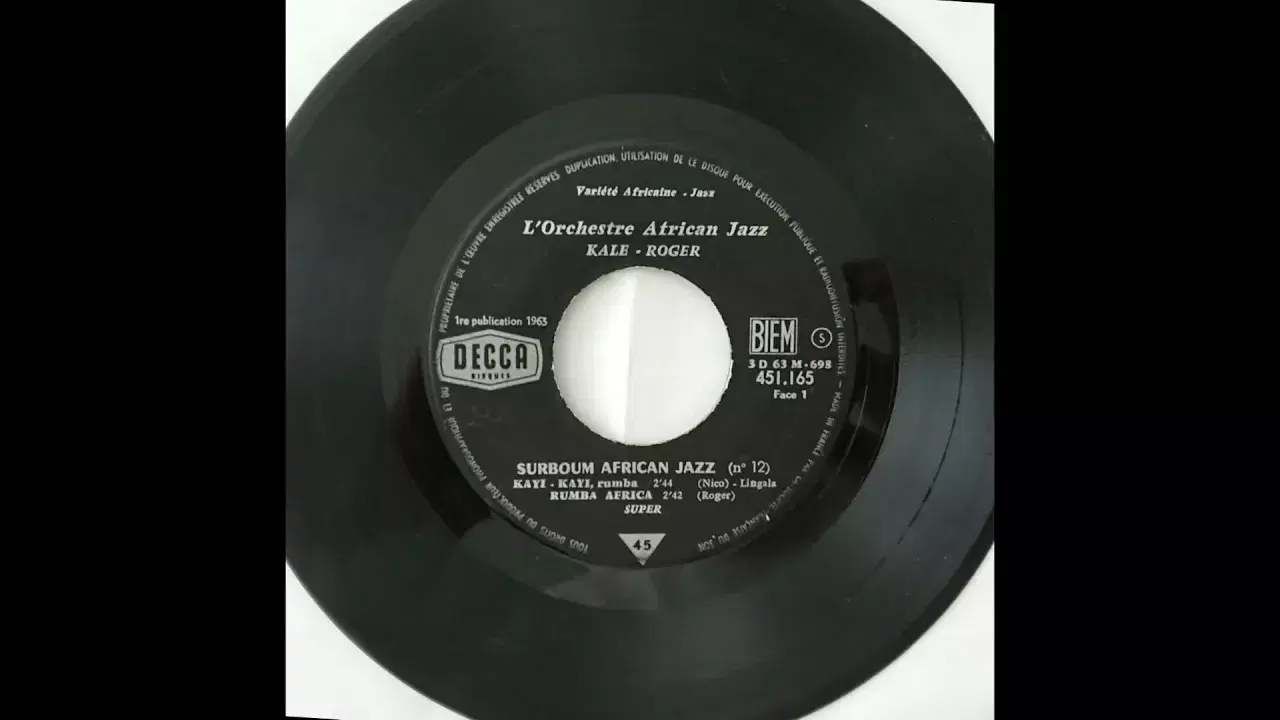  - Roger & L'Orchestre African Jazz