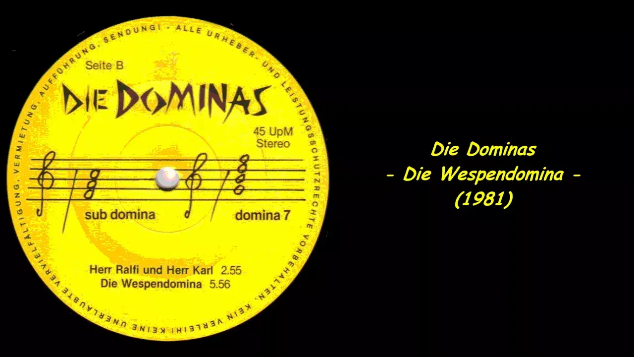 Die Dominas - Die Wespendomina (1981) - Die Dominas 