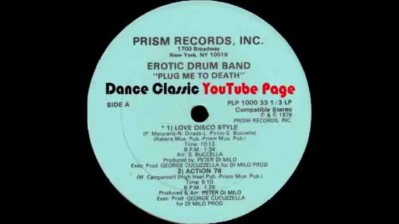 Action 78 LP - Erotic Drumband