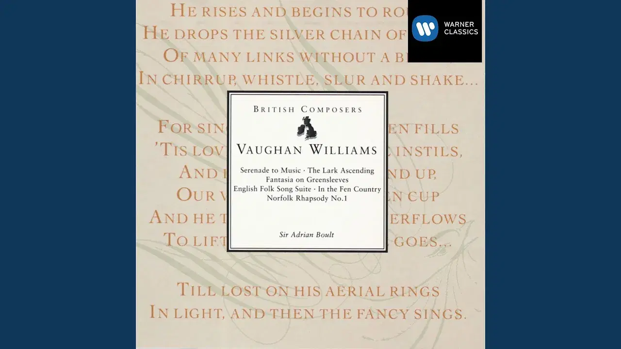 Vaughan Williams: The Complete Symphonies/Orchestral Works (Disc 7) - Sir Adrian Boult, London Philharmonic Orchestra, Hugh Bean