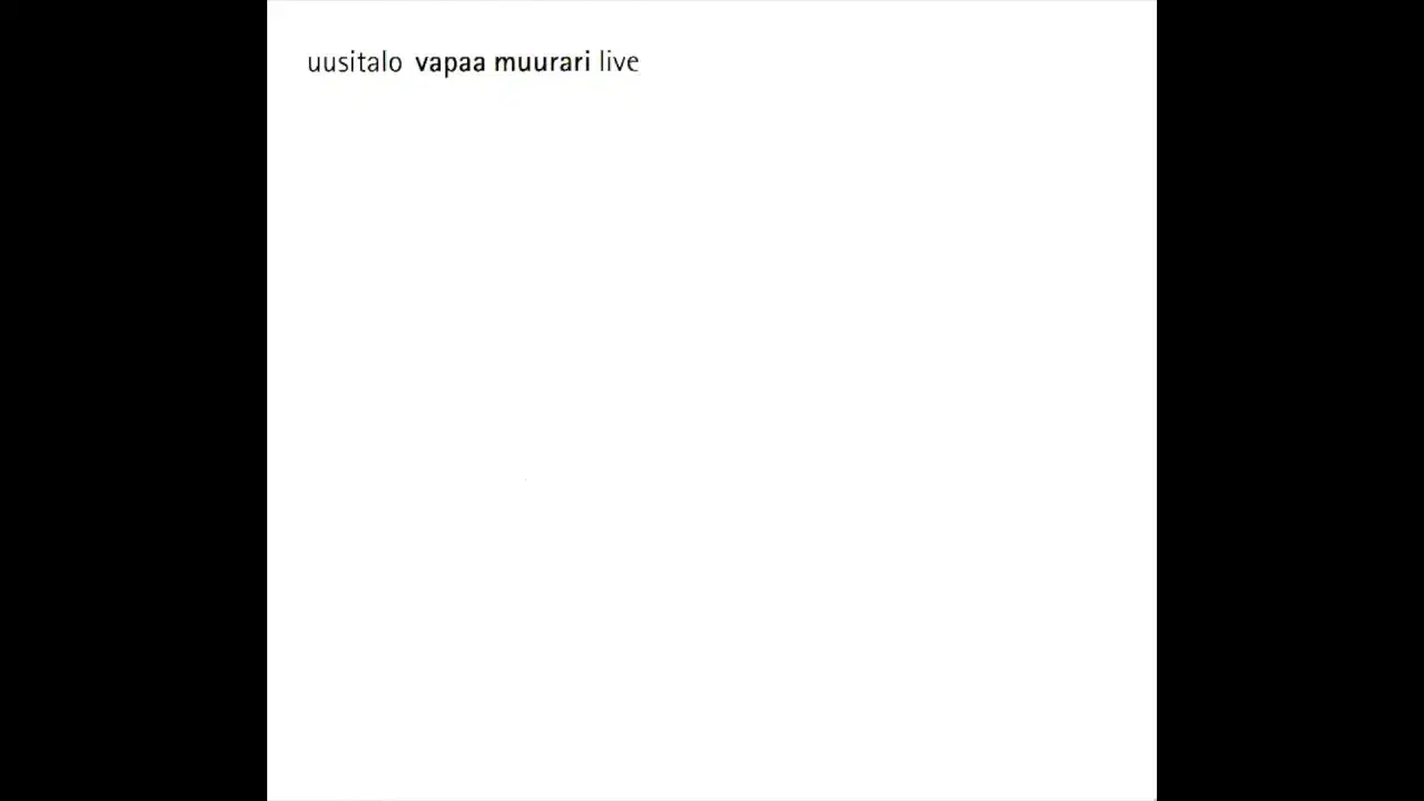 Vapaa Muurari - Uusitalo