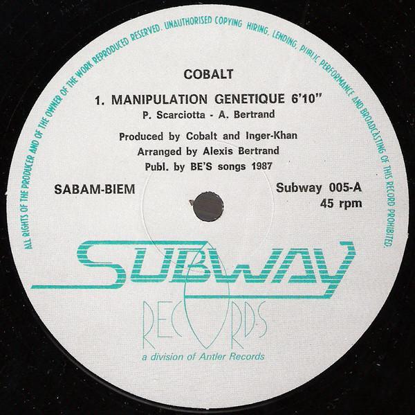 Manipulation Genetique - Cobalt