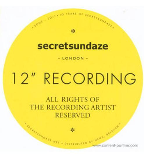 Secretsundaze 12" 016 - DJ Qu