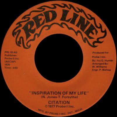 Inspiration Of My Life / We've Come A Long Way 7" - Citation