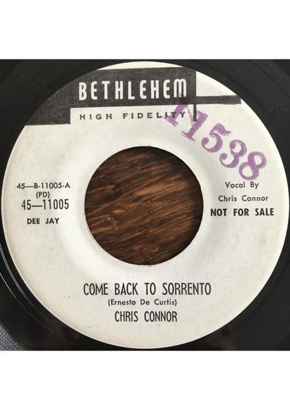 Come Back To Sorrento / Blame It On My Youth - Chris Connor