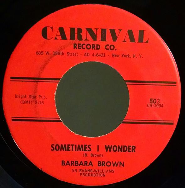 Carnival Of Soul 3 - Barbara Brown