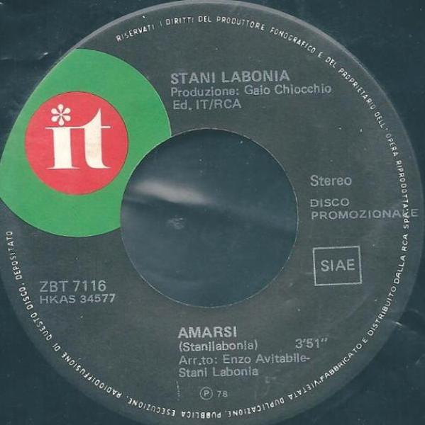 Amarsi / E Jennifer Non Sa  - Stani Labonia