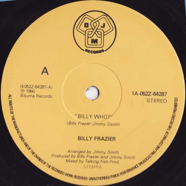 Billy Who - Billy Frazier