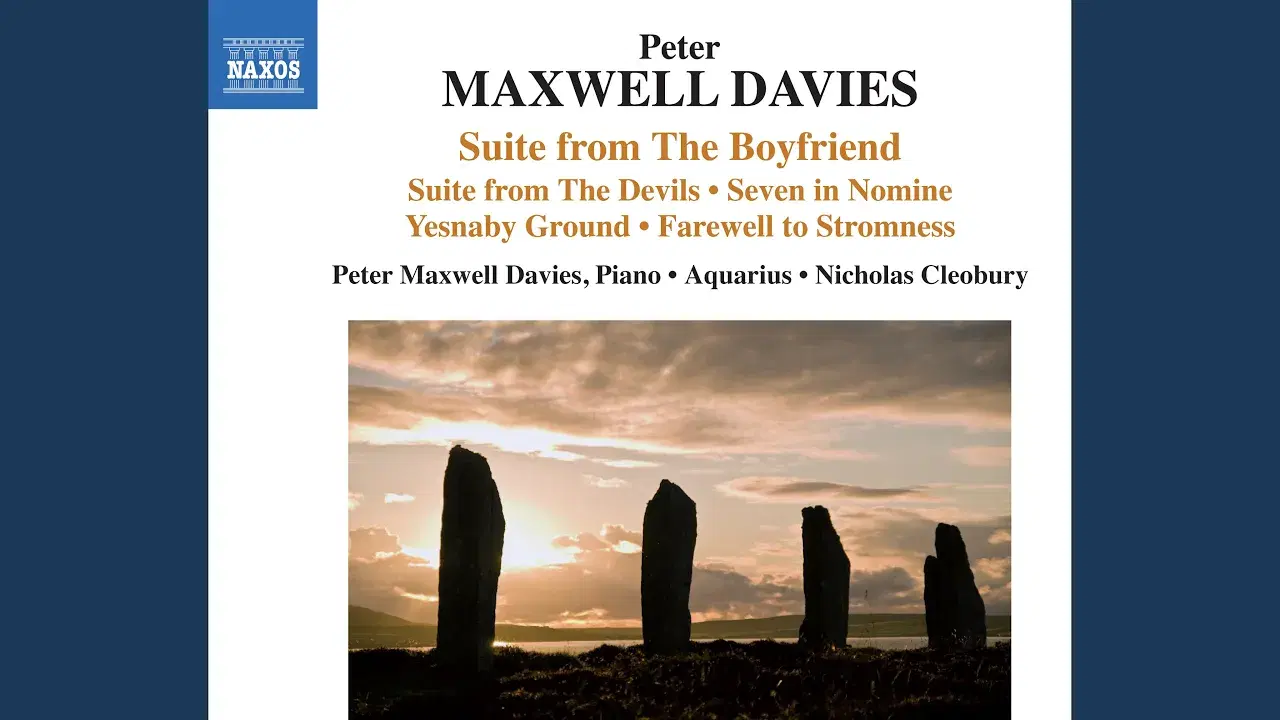 Davies - Suite from ''The Devils'' - Suite from ''Boyfriend'' - Seven in Nomine - Aquarius, Nicholas Cleobury