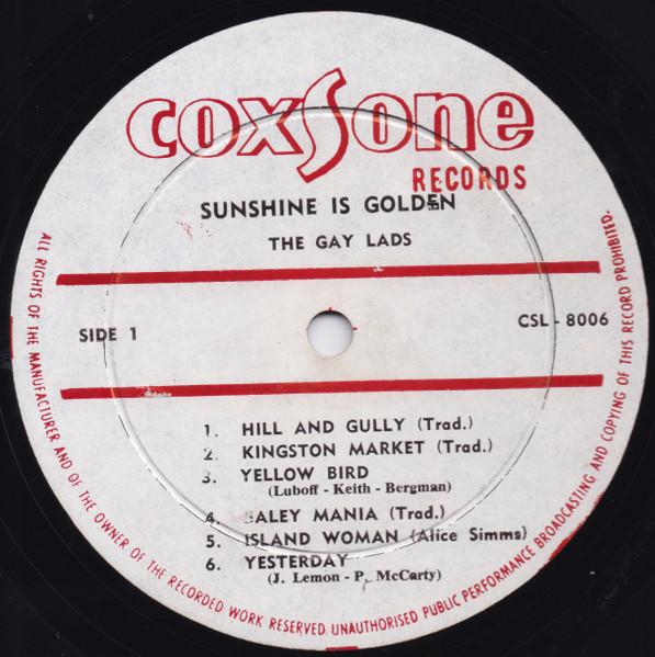 Sunshine Is Golden - Gaylads