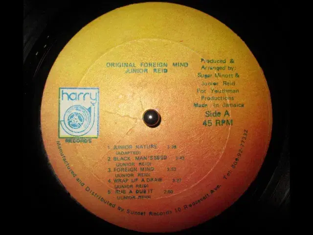Original Foreign Mind - Junior Reid
