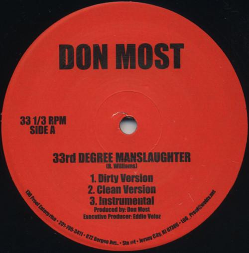 33rd Degree Manslaughter - Don Most