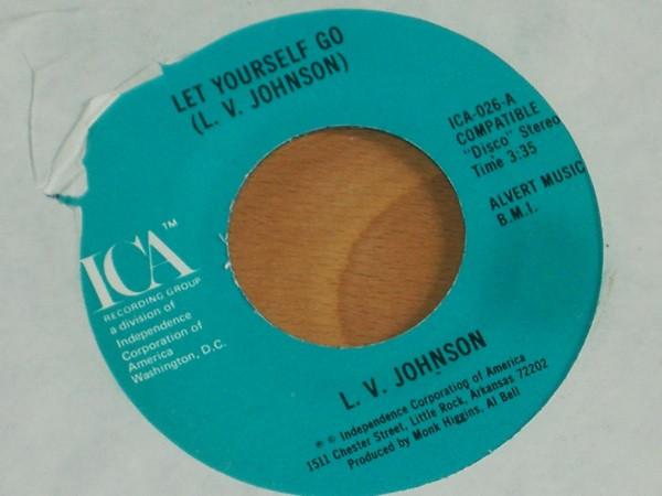 Let Yourself Go / It's Not My Time - L.V. Johnson