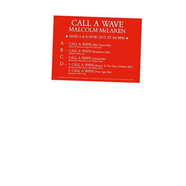 Call A Wave (16bit AIFF) - Malcolm McLaren And The Bootzilla Orchestra