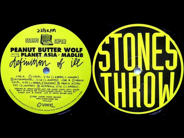 Madlib Extras - Peanut Butter Wolf