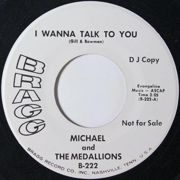 I Wanna Talk To You / Better Forget Her  - Al Michael & The Medallions