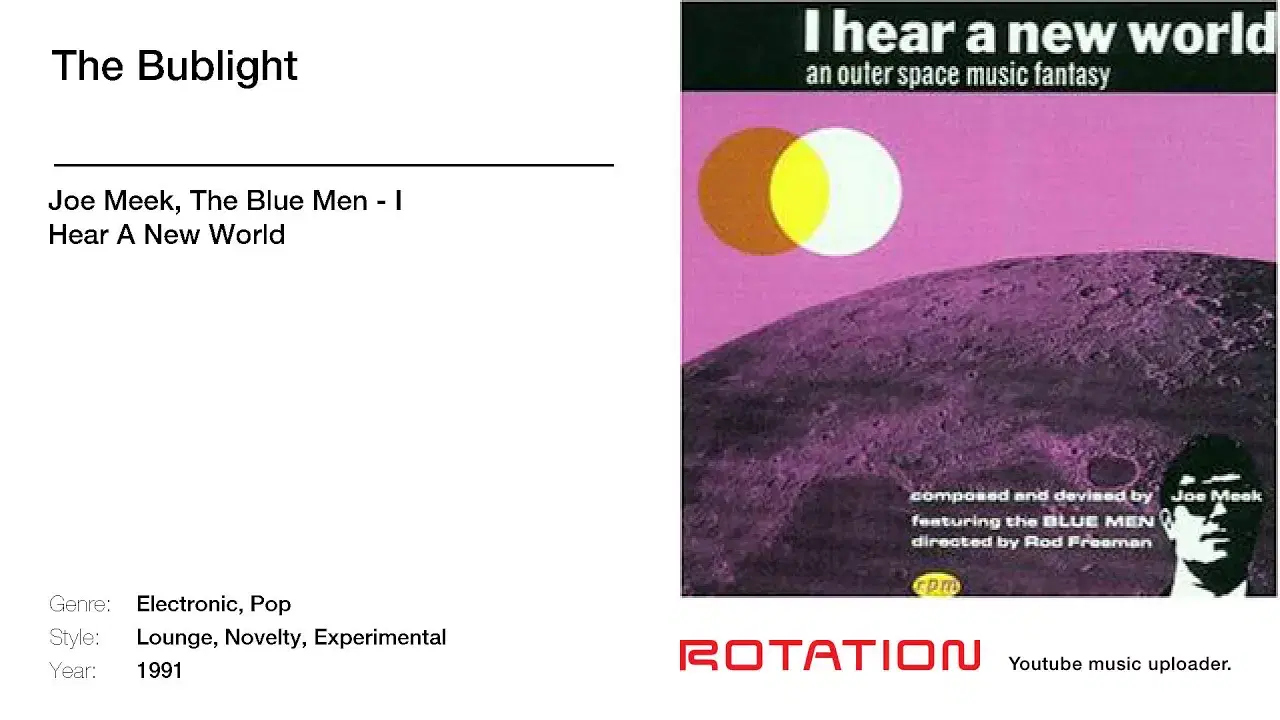 I Hear A New World - Joe Meek & The Blue Men