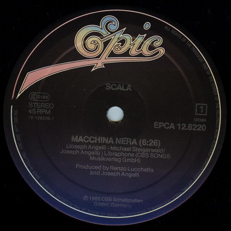 Macchina Nera (The Singles Collection) - Scala