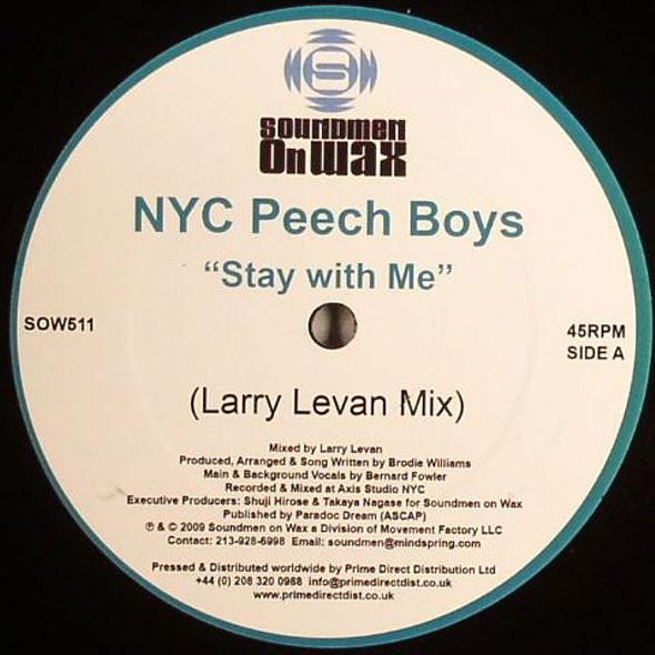N.Y.C. PEECH BOYS / IT'S IN THE RHYTHM - NYC Peech Boys