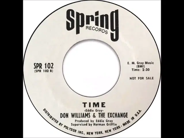 Time - Don Williams & The Exchange