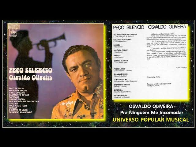 Peço Silêncio - OSVALDO OLIVEIRA