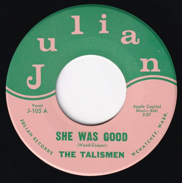 She Was Good / My Life Is So Lonely - The Talismen