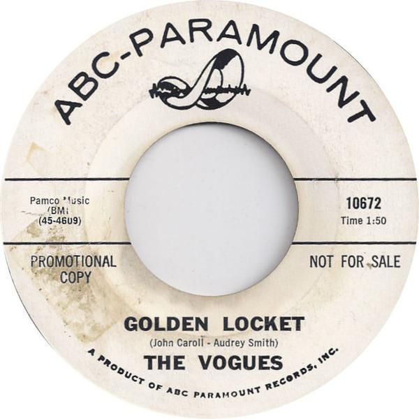 Golden Locket / Big Man - The Vogues