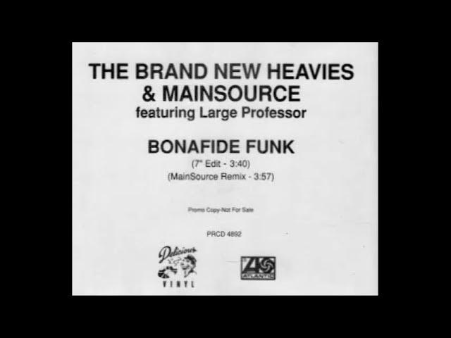 Bonafide Funk - The Brand New Heavies, Main Source
