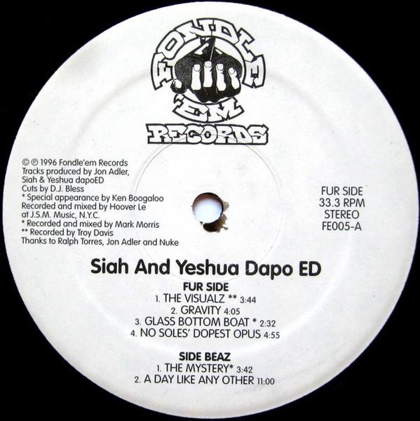  - Siah & Yeshua Dapoed
