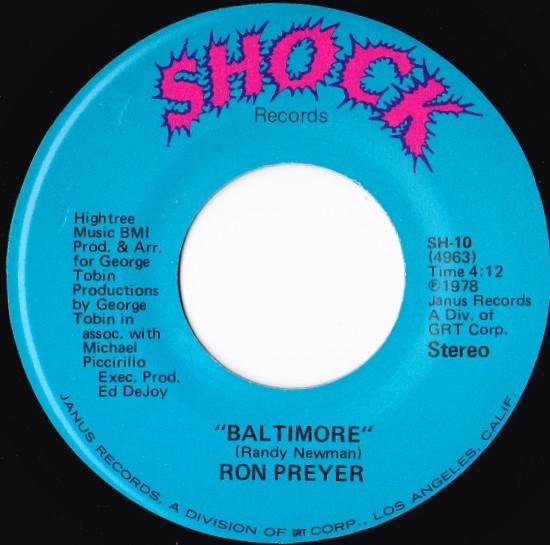 7" - Ron Preyer