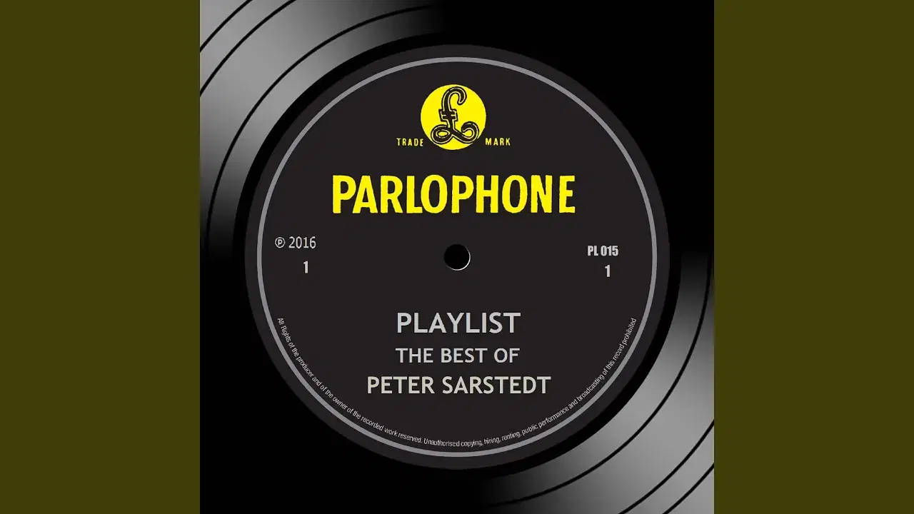  - Peter Sarstedt