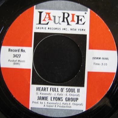 Heart Full O' Soul II / Gonna Have A Good Time - Jamie Lyons Group