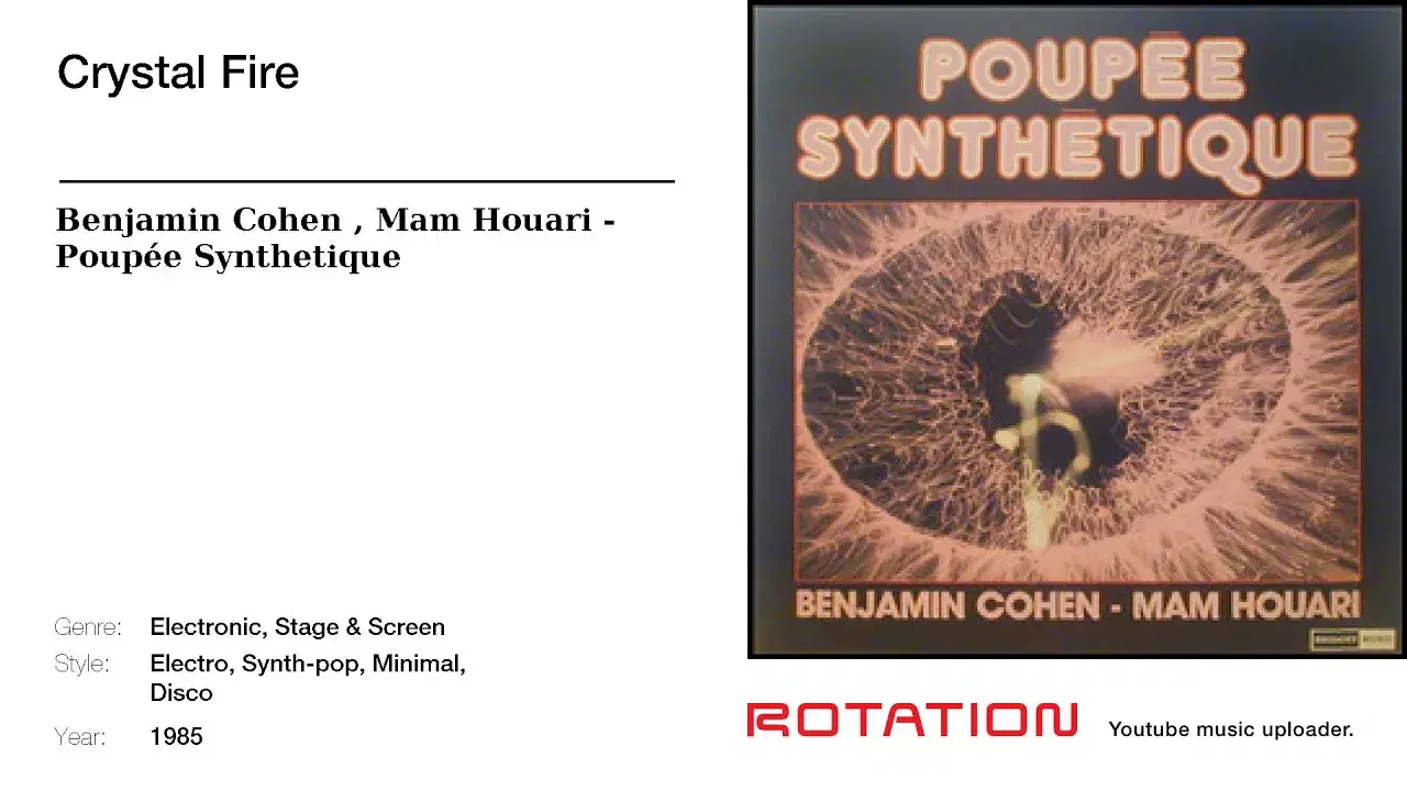 Poupée Synthetique - Benjamin Cohen & Mam Houari