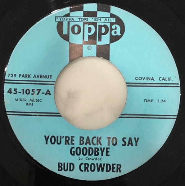  - Bud Crowder