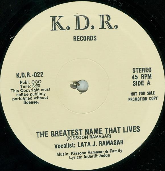 The Greatest Name That Lives  - Lata Ramasar