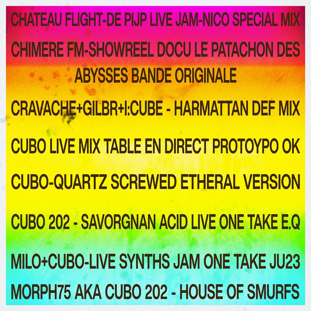 NEWS FROM THE CUBE - Cravache, Gilbr, I:CUBE
