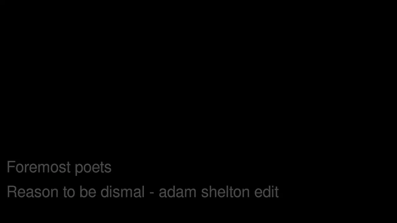  - Foremost Poets