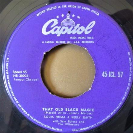 I Wish You Love / That Old Black Magic - Louis Prima & Keely Smith