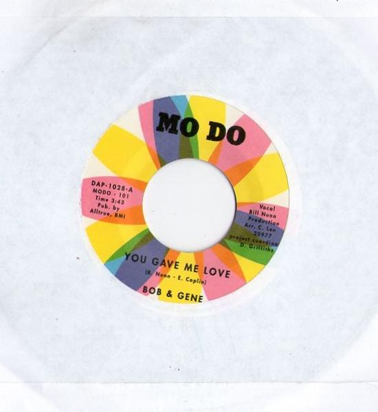 You Gave Me Love / Your Name - Bob & Gene