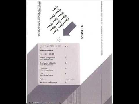  - Felix Kubin, Lem, Barbara Morgenstern, Everybody's Jabitudiliki