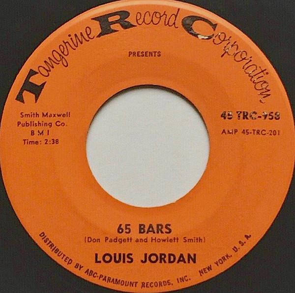 65 Bars / Comin' Down - Louis Jordan