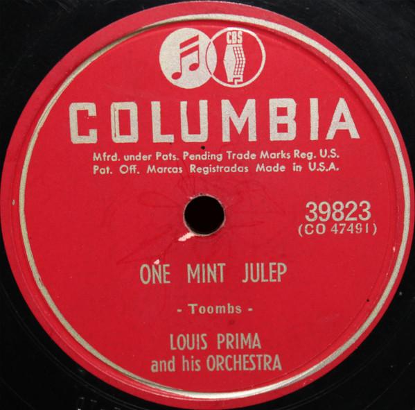 Chili Sauce / One Mint Julep - Louis Prima