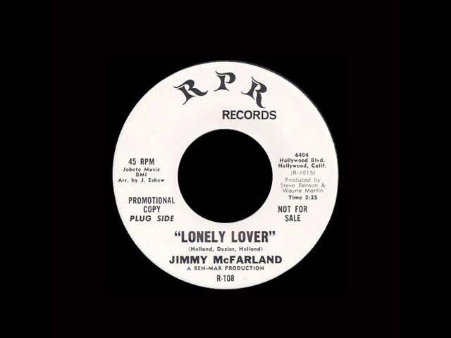 Lonely Lover - Jimmy McFarland