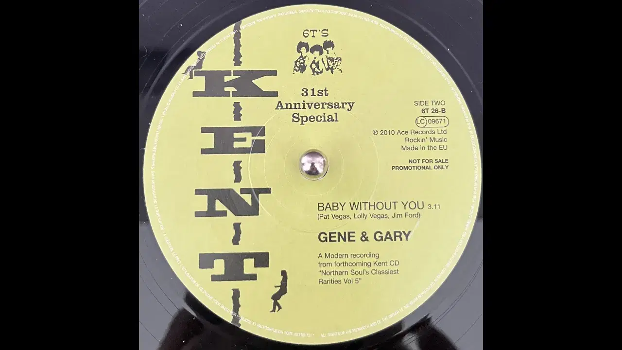 Sorry Ain't The Word / Baby Without You - Gene and Gary