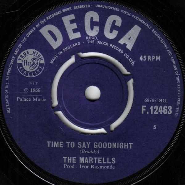 Time To Say Goodnight - The Martells