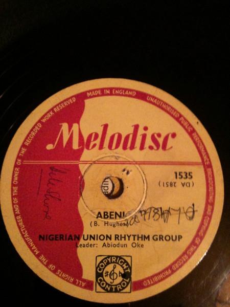Abeni / Tortoise Mambo - Nigerian Union Rhythm Group