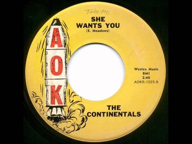 Take Me / She Wants You - The Continentals