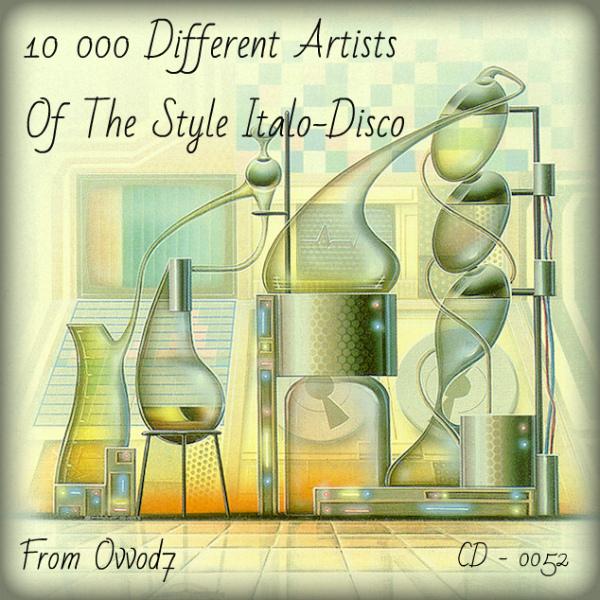 10 000 Different Artists Of The Style Italo-Disco From Ovvod7 - CD - 0052 - Cless